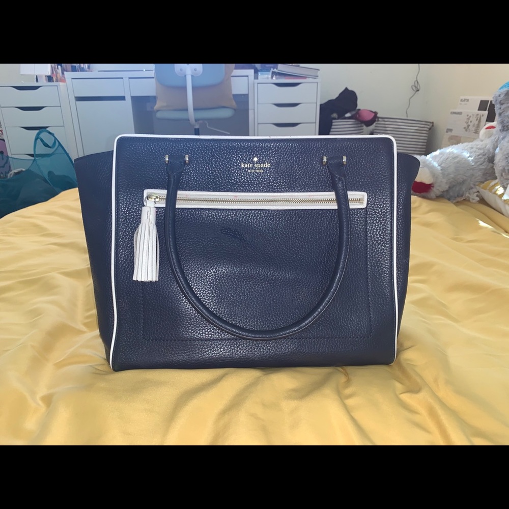 Kate Spade large blue purse